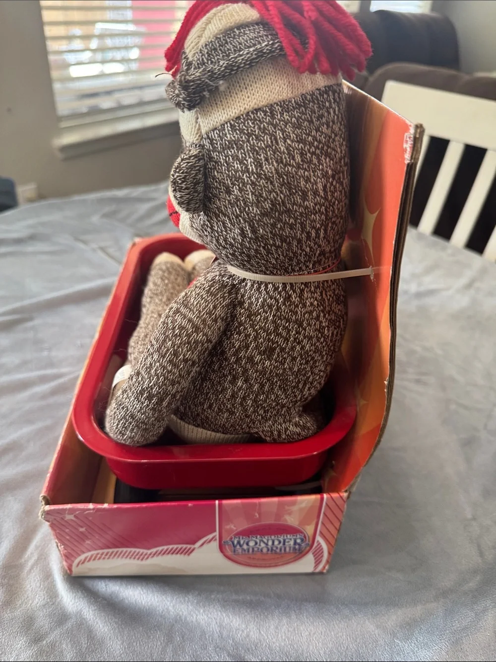 Mr. Magorium's‎ Wonder Emporium Sock Monkey Red Wagon Rare In Original Box Toys